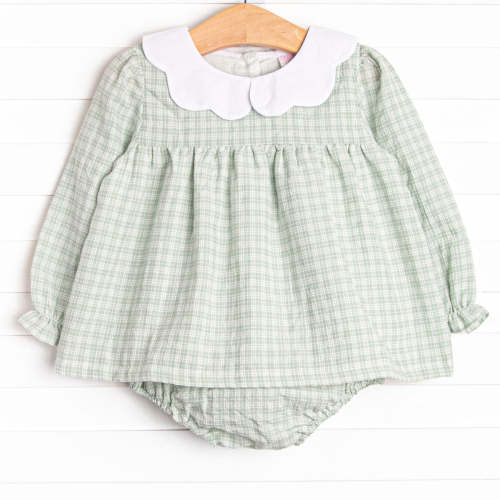 Effortless Days Girl Diaper Set, Green – Stitchy Fish