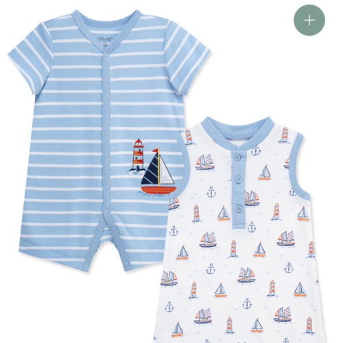 Nautical Rompers (2-Pack)