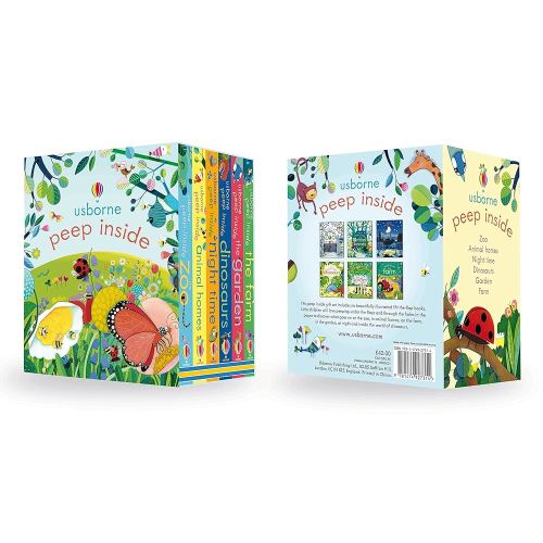Usborne PEEP Inside 6 Book Collection Lift The Flap Educational Books Set : Anna Milbourne: Amazon.com.au: Books