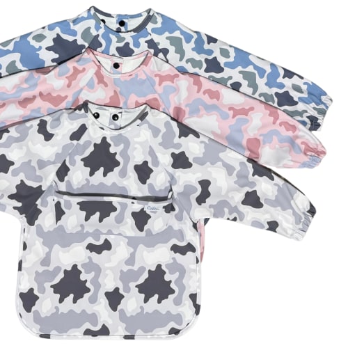 The Grayson Long Sleeve Bib - Camo – Calla and Friends