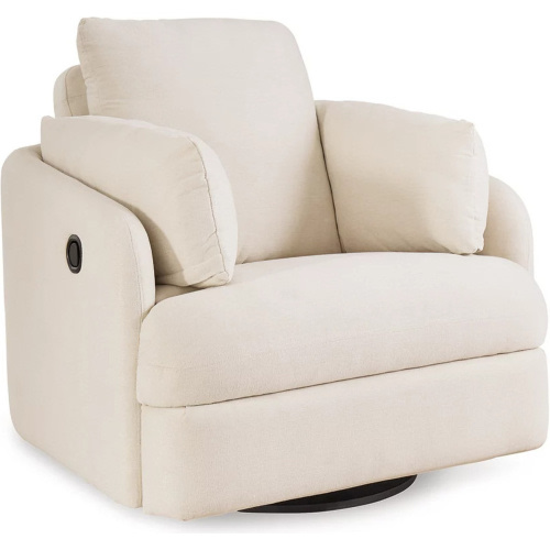 Modmax Swivel Glider Recliner In Oyster by Ashley Furniture | 1StopBedrooms