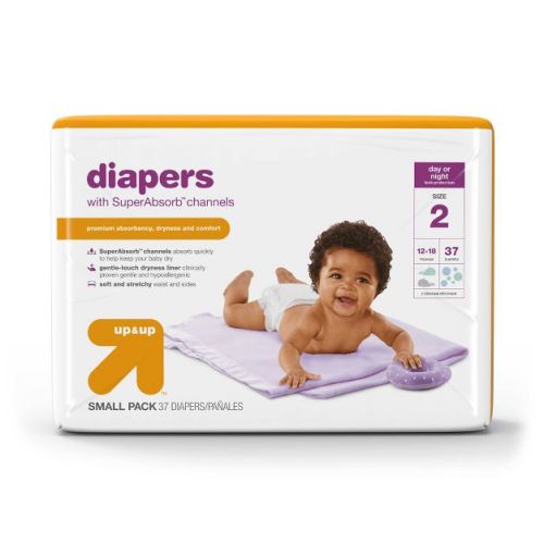 Diapers Pack - up & up™ - (Select Size and Count)