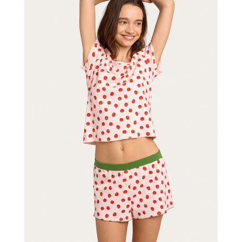 Suzie Pj Set in Juicy Tomatoes