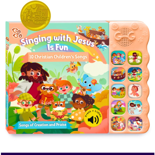 Songs of Creation and Praise | Christian Sound Book for Kids – Go Go Fun Learning
