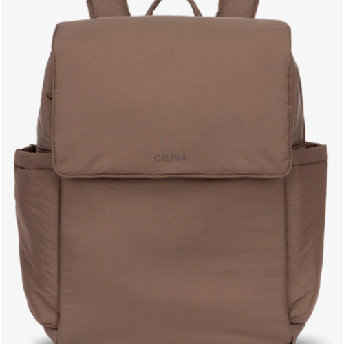 Diaper Backpack with Laptop Sleeve - HAZELNUT