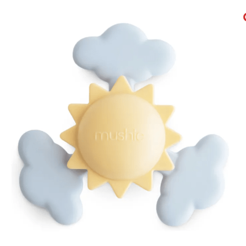 Mushie - Suction cup toy - Yellow | Smallable