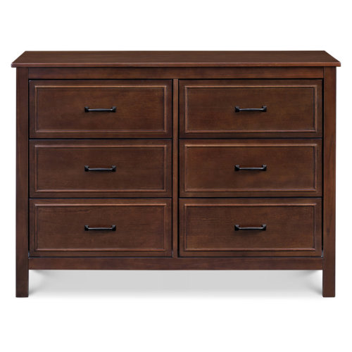 daVinci Charlie 6-Drawer Double Dresser - Espresso
