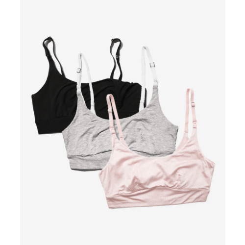 Everything Bra 3-Pack | Soft, Stretchy Maternity & Nursing Bras by Bodily
