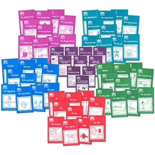Primary Phonics Complete Storybook Package 1-6 (60 Books) Paperback