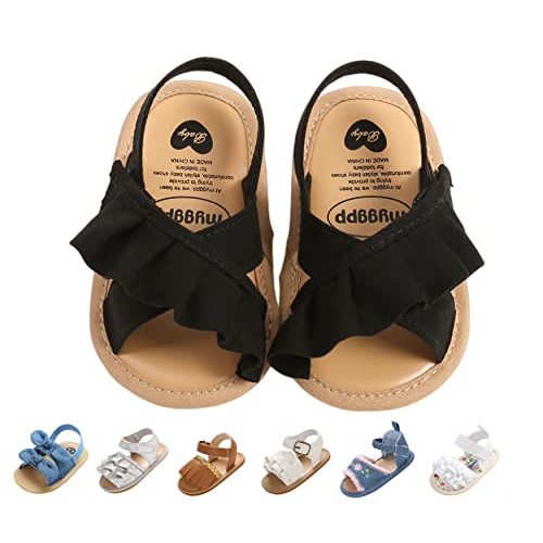 Baby Girls Sandals Summer Shoes Outdoor First Walker Toddler Girls Shoes for Summer