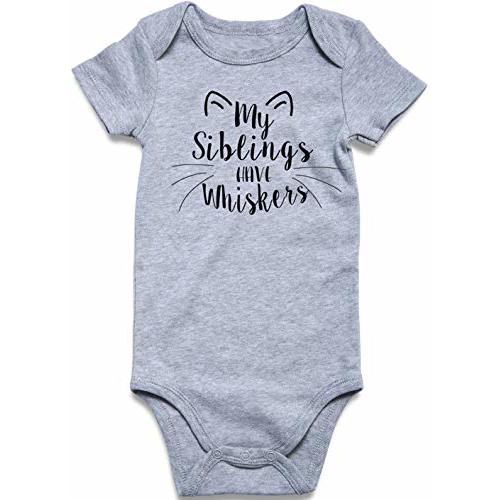 UNIFACO Unisex Baby Funny Saying Outfit Short and Long Sleeve Bodysuits Romper 0-18M