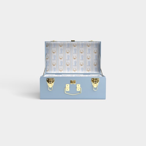 Mini Trunk - Light Blue - Rodeo's Roundup / Embroidery
