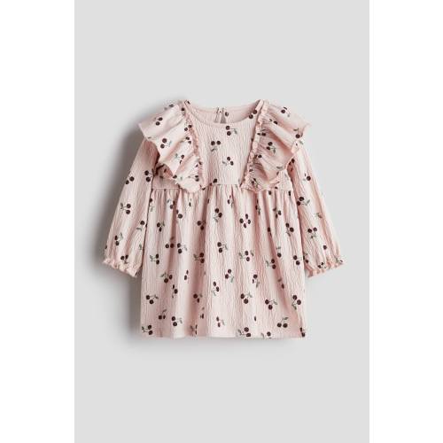 CRINKLED COTTON DRESS