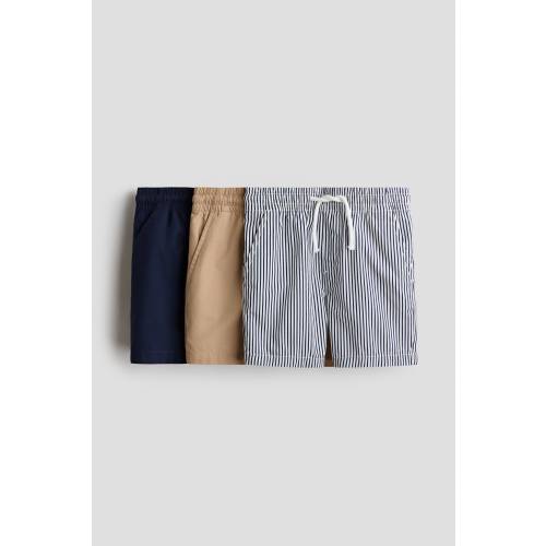 3-PACK COTTON SHORTS