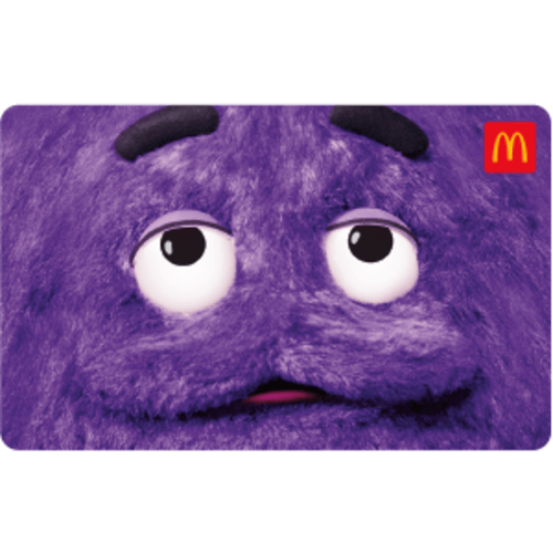 Physical Grimace Gift Card