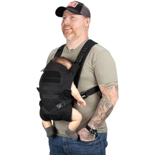 Tactical Baby Gear Tactical Baby Carrier for Dads - Black