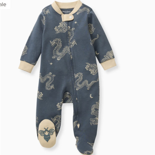 Sea Dragons Organic Cotton Sleep & Play – Burt's Bees Baby