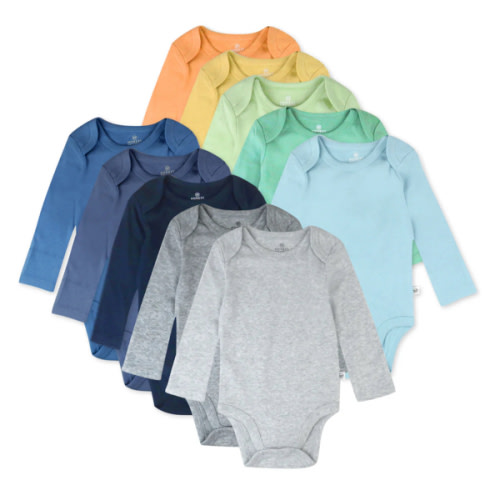 10-Pack Organic Cotton Long Sleeve Bodysuits | Honest Baby Clothing