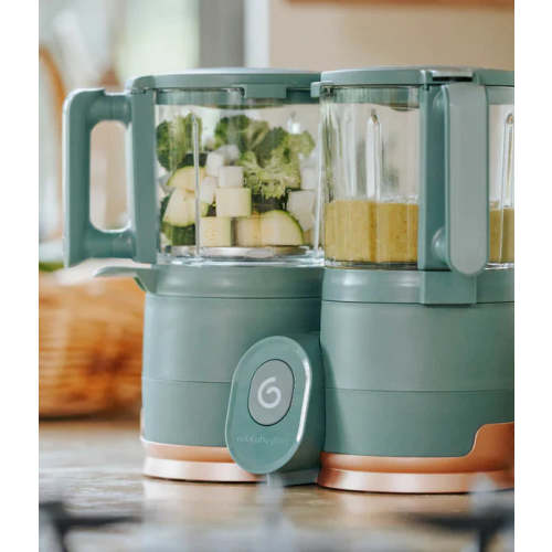 Duo Meal Glass Baby Food Maker with Free Food Storage Containers