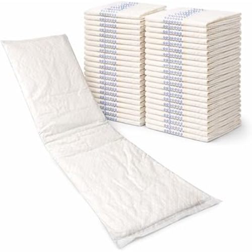 Vakly Postpartum Pads 6x17 Large Absorbent Incontinence Pads 50 Pack