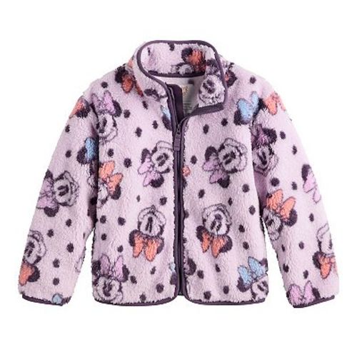Baby & Toddler Girl Jumping Beans® Disney's Minnie Mouse High Pile Fleece Jacket