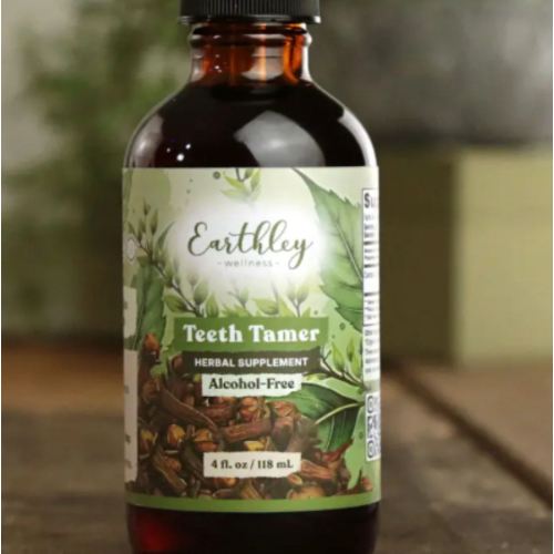 Teeth Tamer Herbal Extract | Natural Teething Relief | Natural Wellness | Earthley | Earthley Wellness