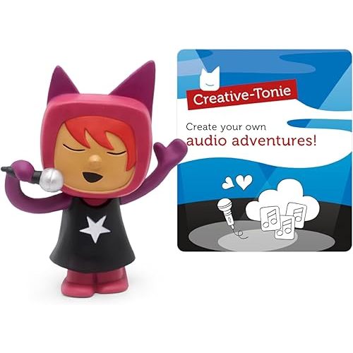 Tonies Singer Creative Toy Figurine - Record and Upload up to 90 Minutes of Your Own Stories and Songs