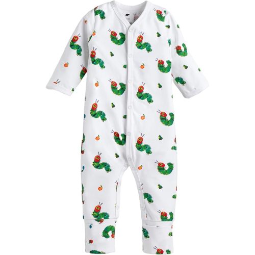 monica + andy On the Go Baby One Piece, Newborn, The Very Hungry Caterpillar, Organic Baby Clothes for Girls and Boys, Unisex, Sustainable Super Soft Fabric, Sizes For Preemie, Newborn, & Infant
