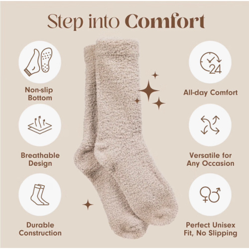 Unboxme Gifts Warm & Cozy Ultra-Luxe Cloud Fuzzy Socks, Gifts for Women
