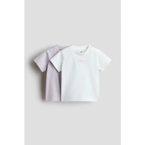 2-PACK COTTON T-SHIRTS