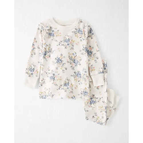 Baby Girl Organic Cotton Pajamas Set