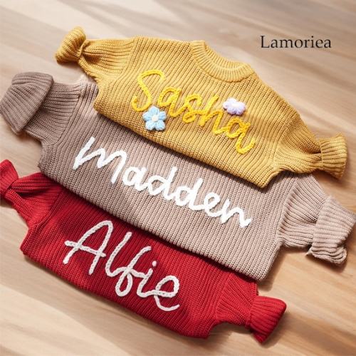 Etsy - Embroidery Name Sweater