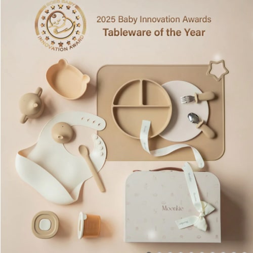 First Bites Gift Set (Croissant/Ivory)