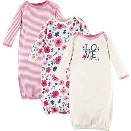 Touched by Nature Unisex Baby Organic Cotton Gowns