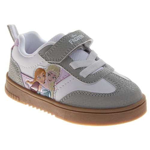 Disney Girls Sneakers Frozen Design (Toddler Little Kids), Grey White, Size: 10