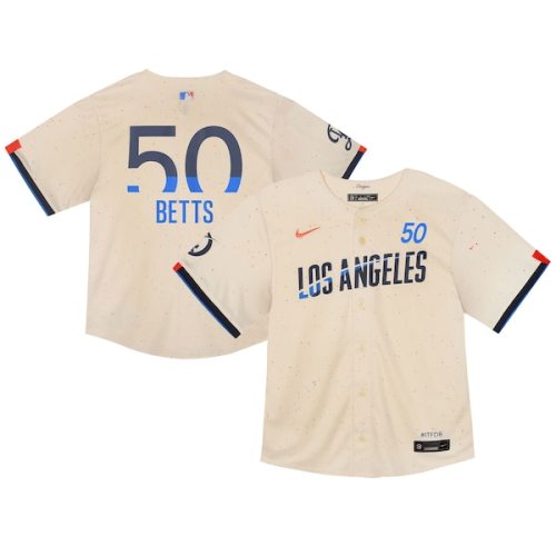 Mookie Betts Los Angeles Dodgers Nike Infant 2024 City Connect Limited Player Jersey - Cream
