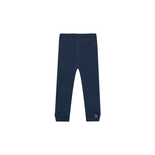 Baby merino wool leggings in Navy blue - Dilling