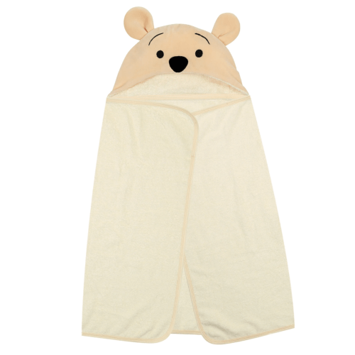 Disney Baby Winnie the Pooh Tan Cotton Hooded Baby Bath Towel – Lambs & Ivy $37.99