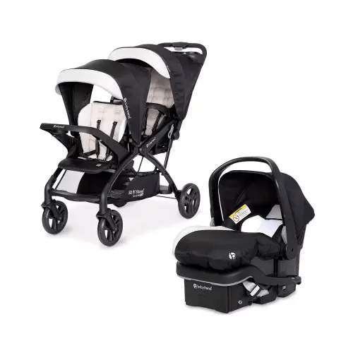 Baby Trend
Sit N' Stand Double Stroller with EZ-Lift Plus Infant Car Seat, Khaki