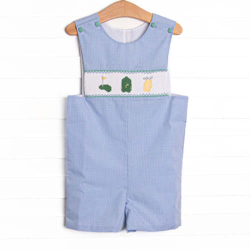 Master Class Smocked Jon Jon, Blue – Stitchy Fish