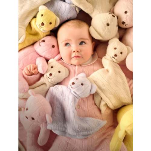 Polo Bear Cotton Interlock Bib