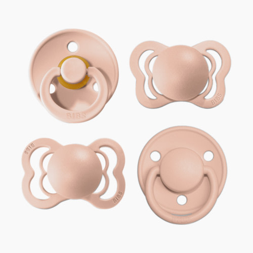 BIBS Try-it Pacifier Collection - Blush, 0-6 Months
