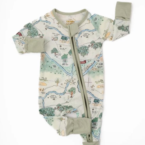 Hundred Acre Woods Bamboo Zippered Sleeper