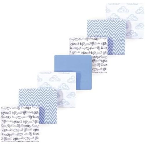 Luvable Friends Little Treasure Flannel Receiving Blankets 7pk