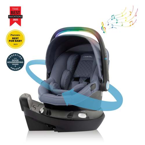 Revolve180 LiteMax NXT Rotating Infant Car Seat with SensorySoothe