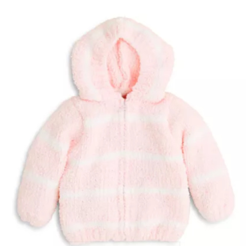 Girls' Striped Hooded Jacket - Baby