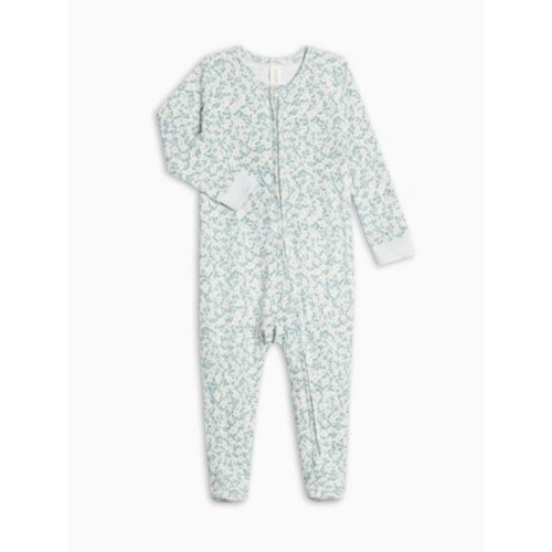 Colored Organics Peyton Zipper Sleeper - Arbor Floral / Powder + Shell Arbor Floral / Powder + Shell 0-3M