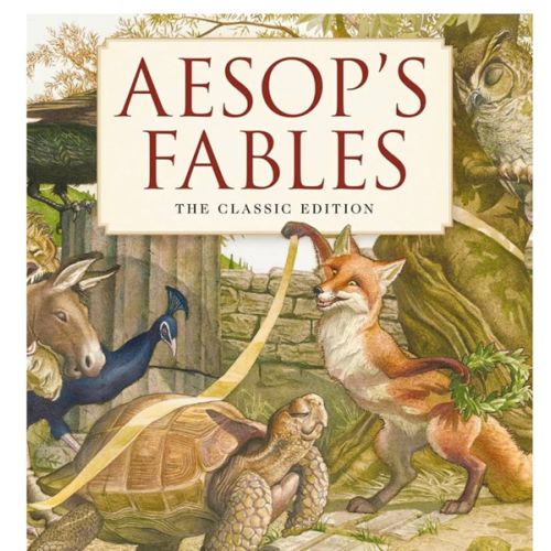 Aesop's Fables Hardcover: The Classic Edition by acclaimed illustrator, Charles Santore (Charles Santore Children's Classics)