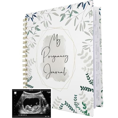 Pregnancy Journal for First Time Moms | Weekly Pregnancy Tracker & Baby Memory Book | 200-Page Pregnancy Planner | Pregnancy Must Haves Keepsake Gift | Premium Hardcover Pregnancy Book for Expecting Moms
