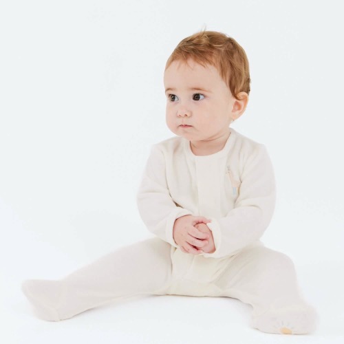 rainbow dreams velour magnetic parent favorite footie – Magnetic Me